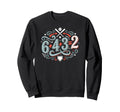 6 4 3 Double Play Funny Baseball Sweatshirt - Casual Everyday Wear Unisex - T-Shirt, Sweatshirt, Hoodie