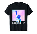 Liberty Statue Vaporwave Aesthetic T-Shirt - Trendy Graphic Unisex - T-Shirt, Sweatshirt, Hoodie