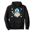 Unique Baseball Gnome Grandpa Baseball Hoodie - Graphic Print Men Women - T-Shirt, Sweatshirt, Hoodie