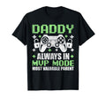 Gamer Dad Fathers Day Daddy Always T-Shirt - Custom Art Print Men Women - T-Shirt, Sweatshirt, Hoodie
