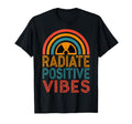 Xray Tech Radiate Positive Vibes T-Shirt - Fun Novelty Design for Adults - T-Shirt, Sweatshirt, Hoodie