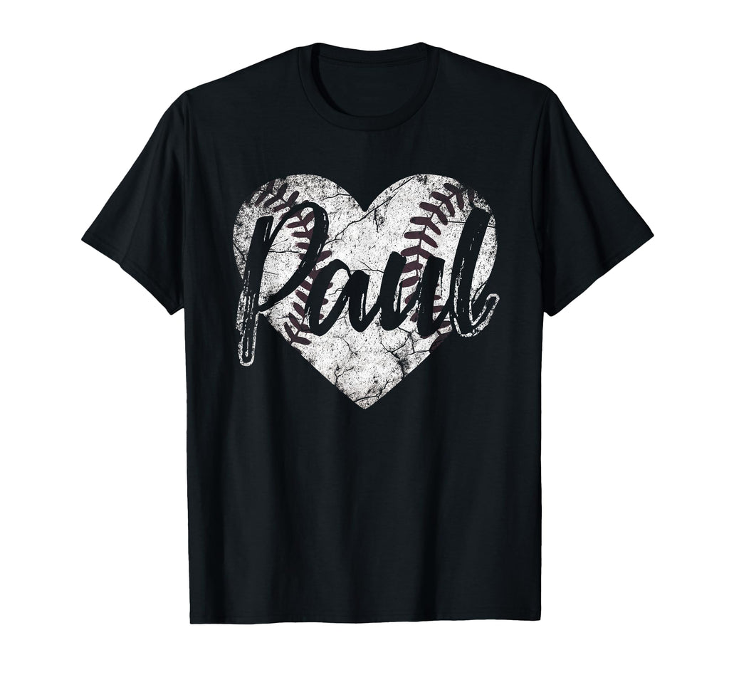 Paul Baseball Personalized Name Mom T-Shirt - Custom Art Print Unisex - T-Shirt, Sweatshirt, Hoodie