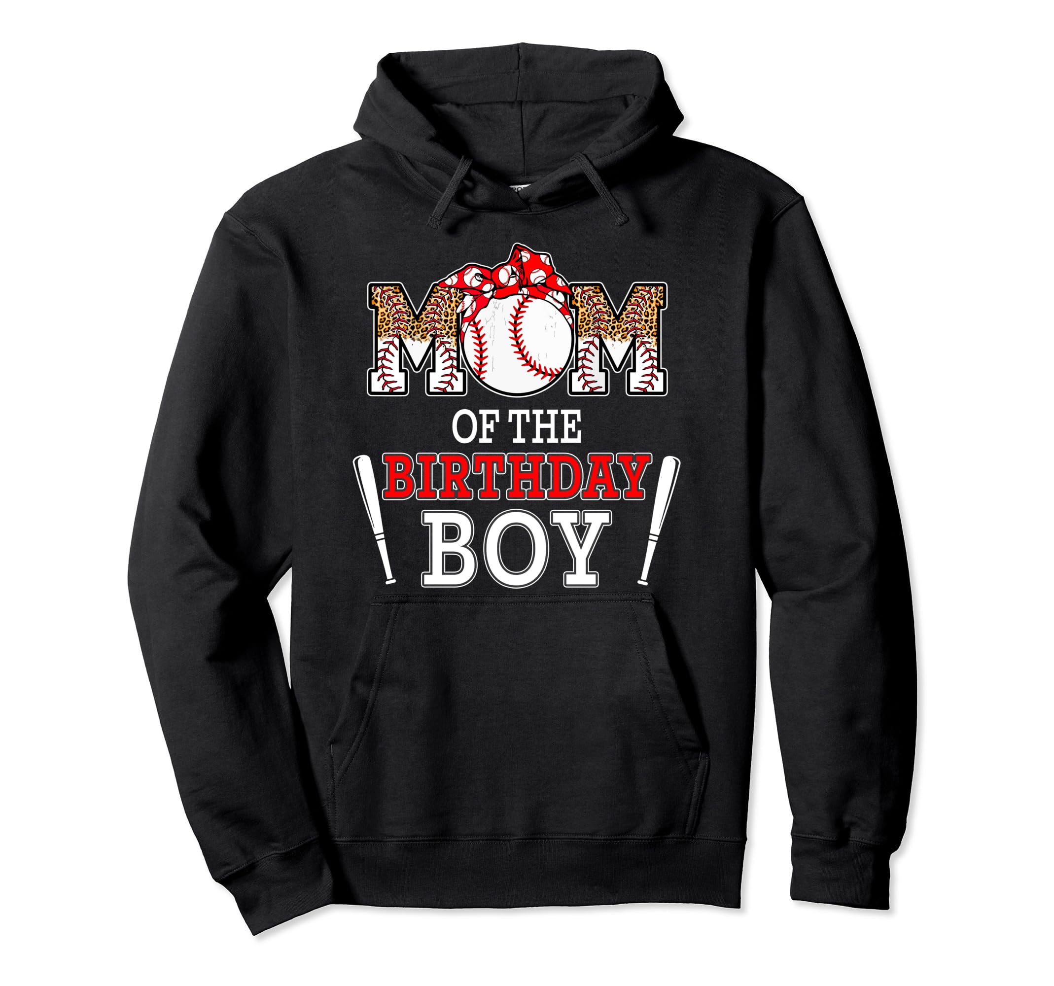 Mom Birthday Baseball Mom Birthday Hoodie - Fun Novelty Design Unisex - T-Shirt, Sweatshirt, Hoodie
