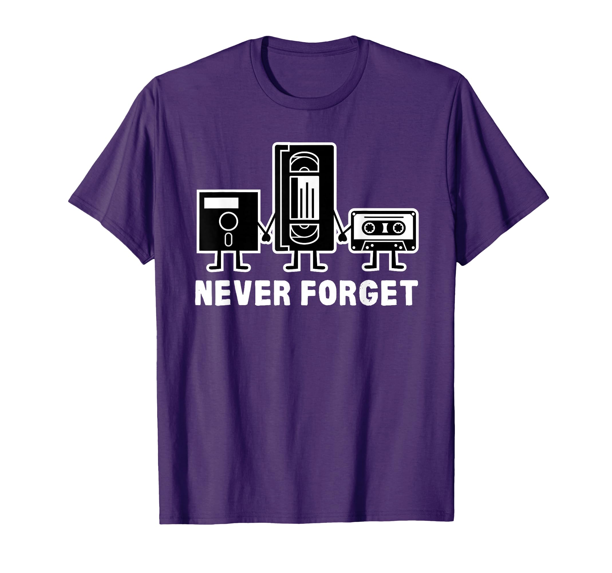 Never Forget Cassette Tape Small T-Shirt - Streetwear Style Men Women - T-Shirt, Sweatshirt, Hoodie