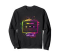 80S Cassettes 80S Music Cassette Sweatshirt - Custom Art Print Unisex - T-Shirt, Sweatshirt, Hoodie