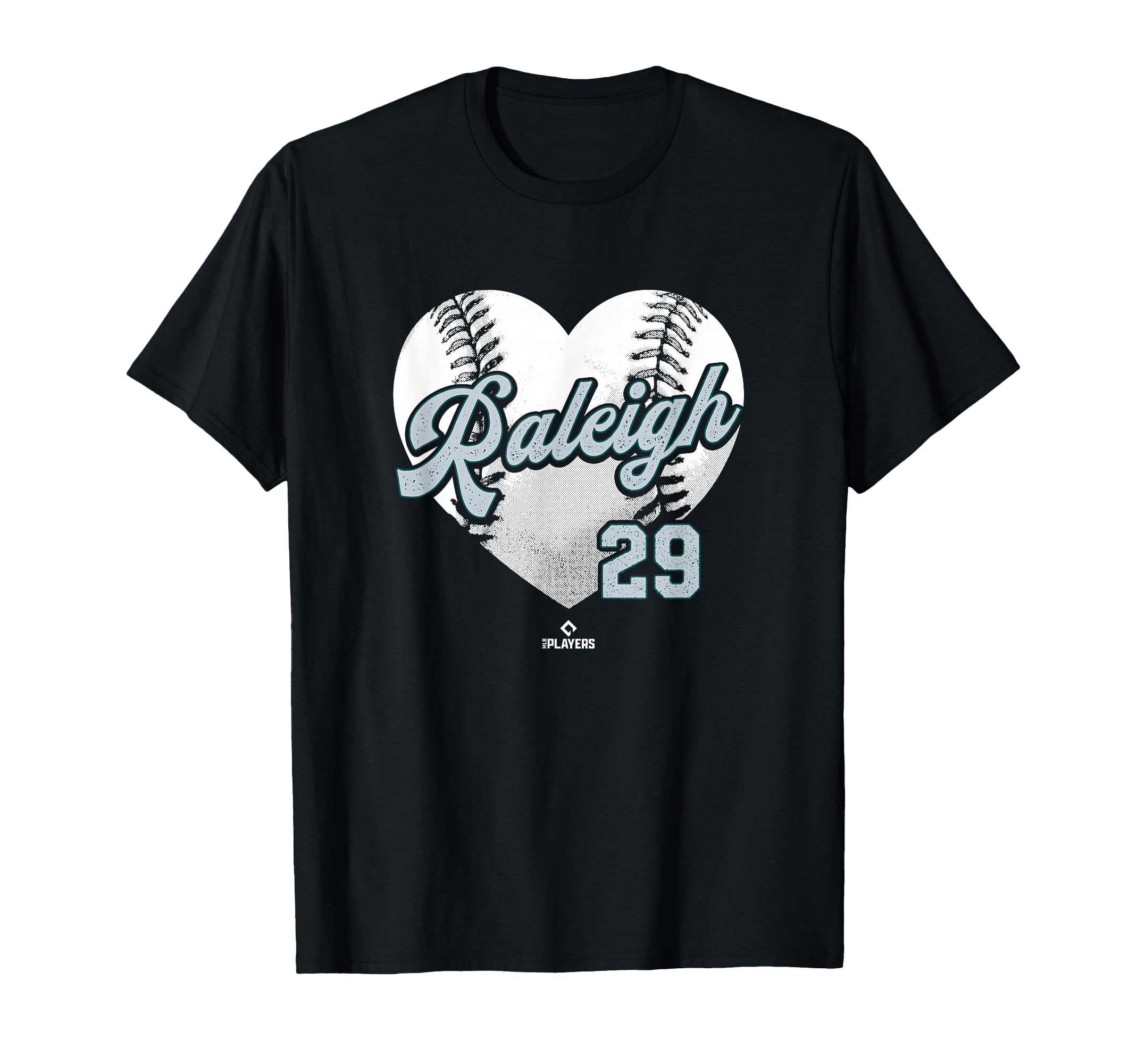 Baseball Heart Cal Raleigh Seattle Mlbpa T-Shirt - Streetwear Style Unisex - T-Shirt, Sweatshirt, Hoodie
