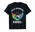 Rock Distressed Funny Old School T-Shirt - Custom Art Print Unisex - T-Shirt, Sweatshirt, Hoodie