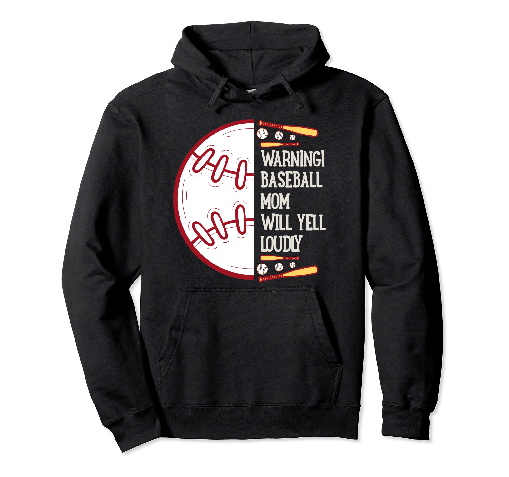 Funny Baseball Season Mom Game Day Hoodie - Streetwear Style Men Women - T-Shirt, Sweatshirt, Hoodie
