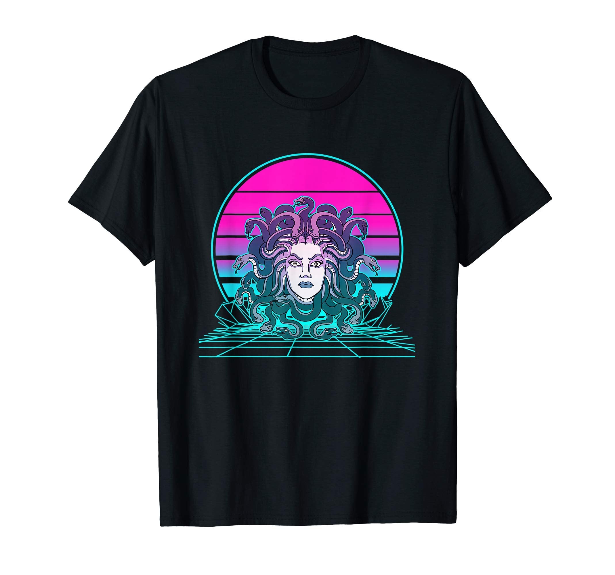 Sunset Medusa T-Shirt - Novelty Apparel Men Women - T-Shirt, Sweatshirt, Hoodie