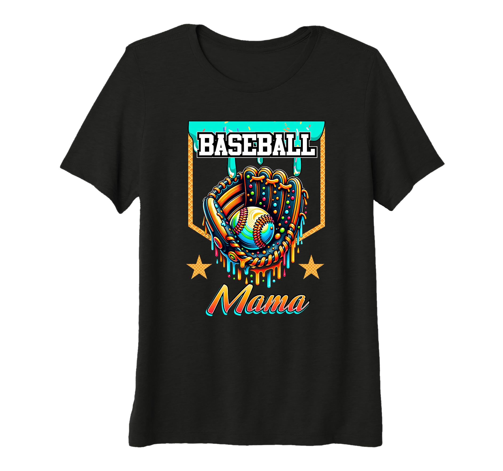 Womens Baseball Drip Baseball Mama Ice T-Shirt - Streetwear Style Unisex - T-Shirt, Sweatshirt, Hoodie