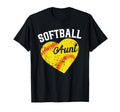Ball Aunt Heart Softball T-Shirt - Streetwear Style Men Women - T-Shirt, Sweatshirt, Hoodie