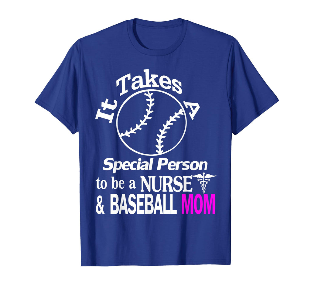 Storecastle Nurse And Baseball Mom T-Shirt - Novelty Apparel for Adults - T-Shirt, Sweatshirt, Hoodie