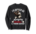 Bigfoot Baseball Dad Sasquatch Sweatshirt - Streetwear Style Men Women - T-Shirt, Sweatshirt, Hoodie