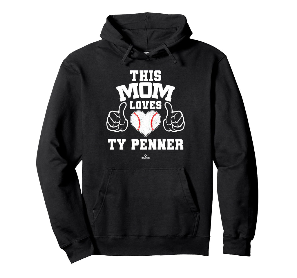 This Mom Loves Ty Penner Prospect Hoodie - Minimalist Print Men Women - T-Shirt, Sweatshirt, Hoodie