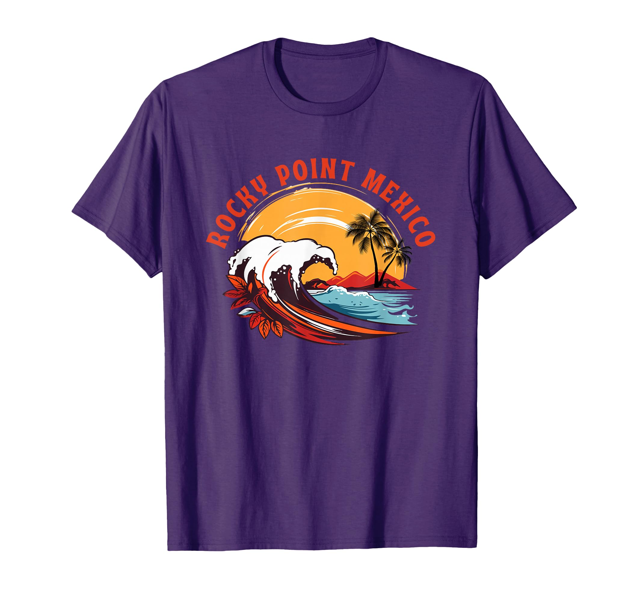 Sunset Rocky Point Mexico Summer T-Shirt - Casual Everyday Wear Unisex - T-Shirt, Sweatshirt, Hoodie
