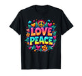 60S 70S Flower Power Groovy Love T-Shirt - Streetwear Style Men Women - T-Shirt, Sweatshirt, Hoodie