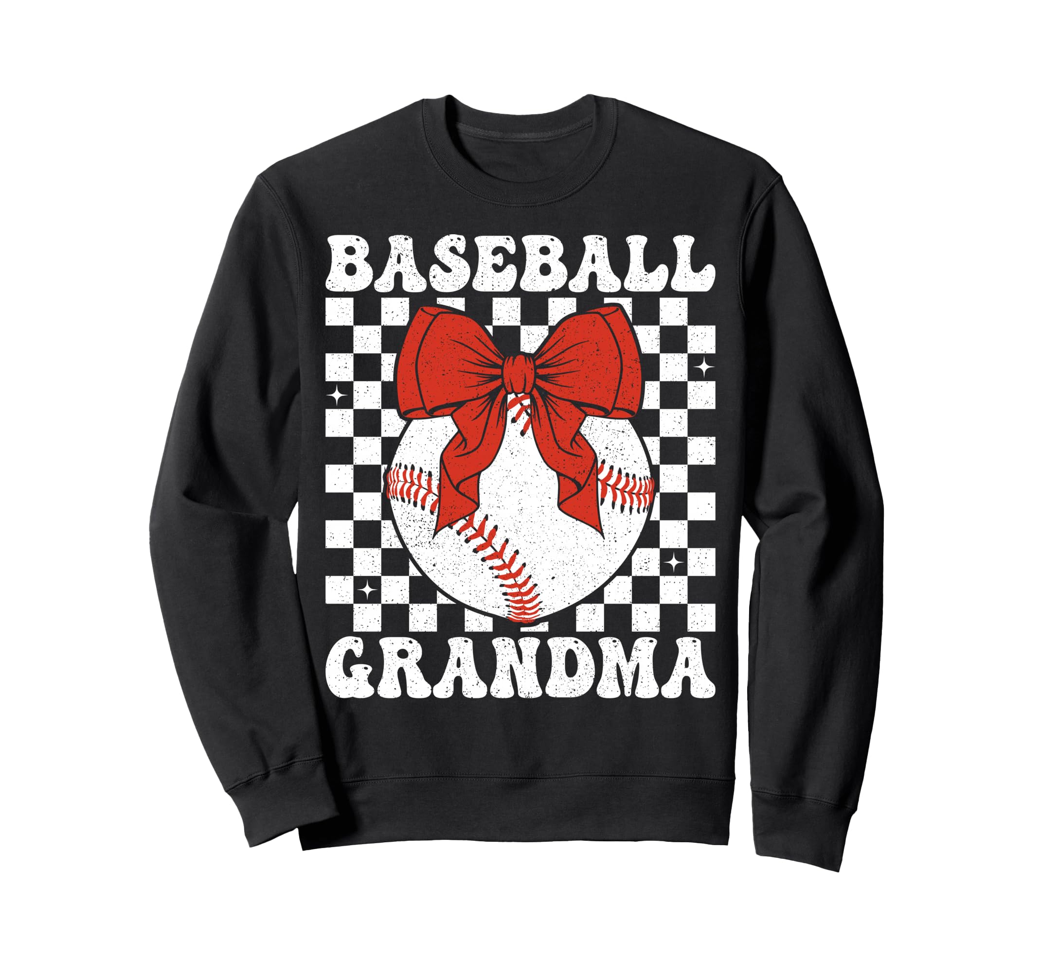 Baseball Grandma Coquette Bow Game Sweatshirt - Minimalist Print Unisex - T-Shirt, Sweatshirt, Hoodie