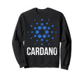 Cardano Ada Distressed Crypto Sweatshirt - Minimalist Print Men Women - T-Shirt, Sweatshirt, Hoodie
