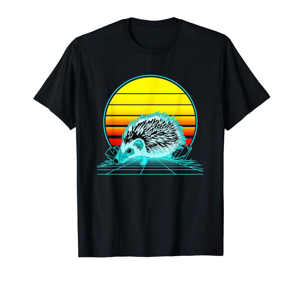 Sunset Hedgehog T-Shirt - Graphic Print for Adults - T-Shirt, Sweatshirt, Hoodie
