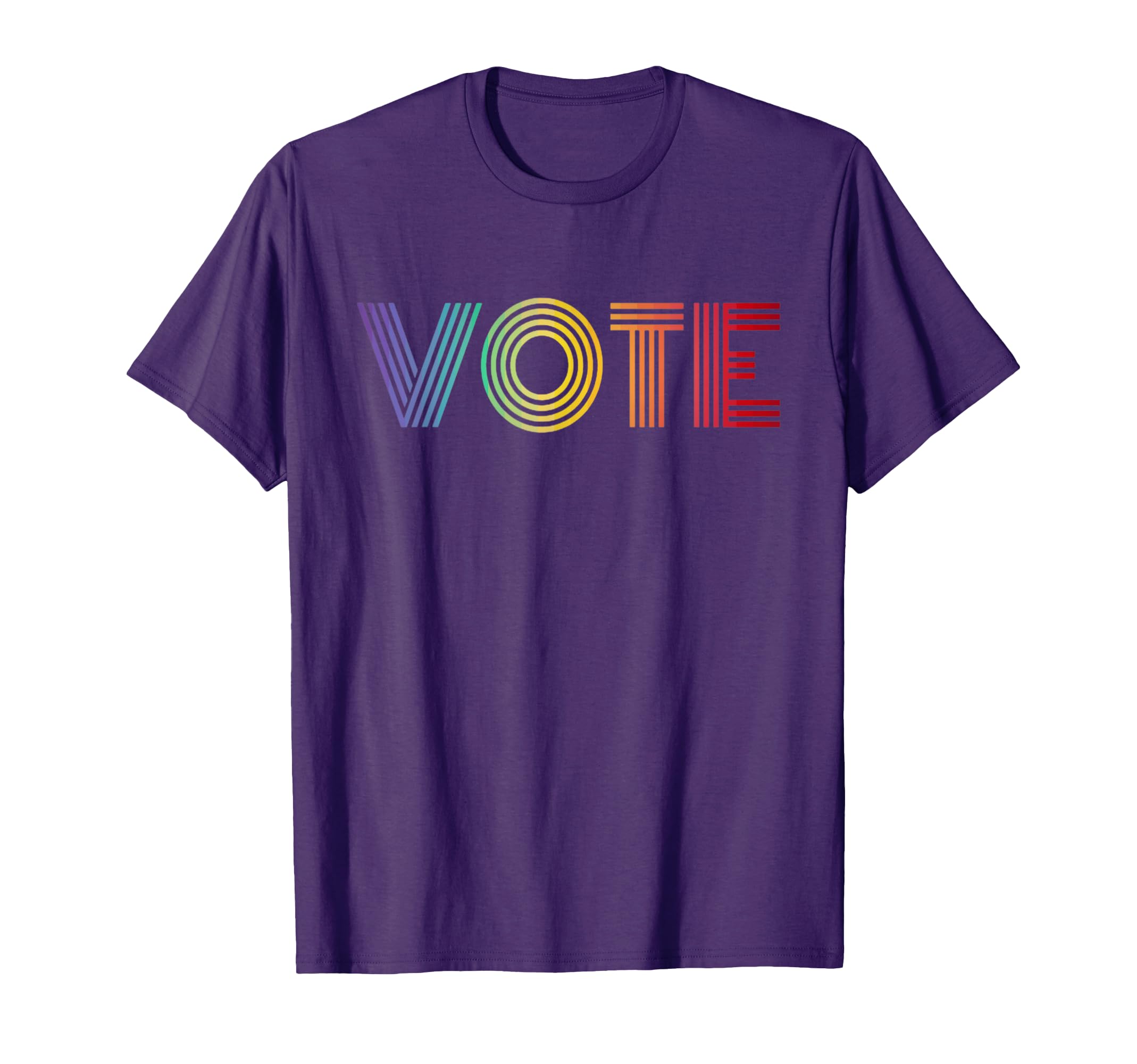 Rainbow Vote Lgtbq Rights T-Shirt - Fun Novelty Design for Adults - T-Shirt, Sweatshirt, Hoodie