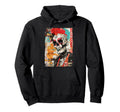 Aesthetic Streetwear Skull Hoodie - Fun Novelty Design Men Women - T-Shirt, Sweatshirt, Hoodie