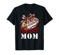 Leopard Cheetah Football Mom Mama Game T-Shirt - Graphic Print Men Women - T-Shirt, Sweatshirt, Hoodie
