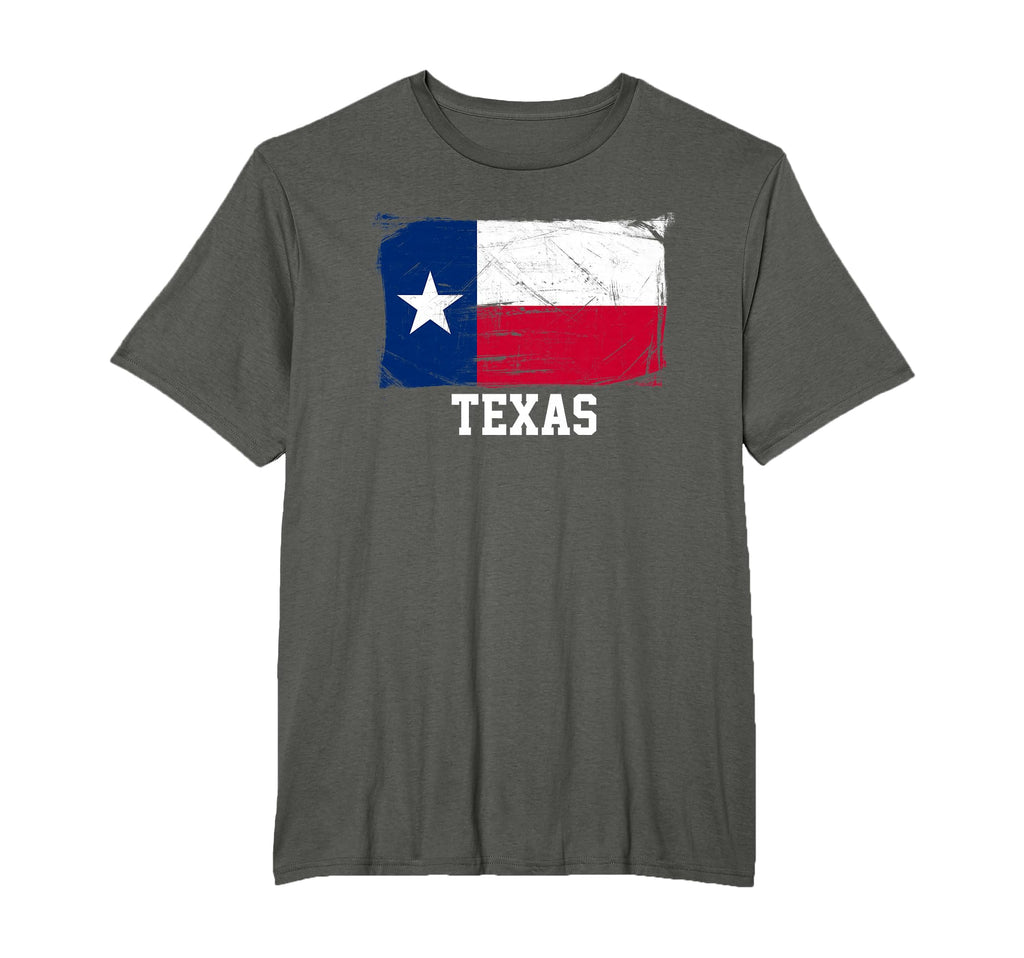 Texas United States Distressed Flag T-Shirt - Custom Art Print Men Women - T-Shirt, Sweatshirt, Hoodie