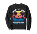 West Coast California Surf Club Sweatshirt - Minimalist Print Unisex - T-Shirt, Sweatshirt, Hoodie