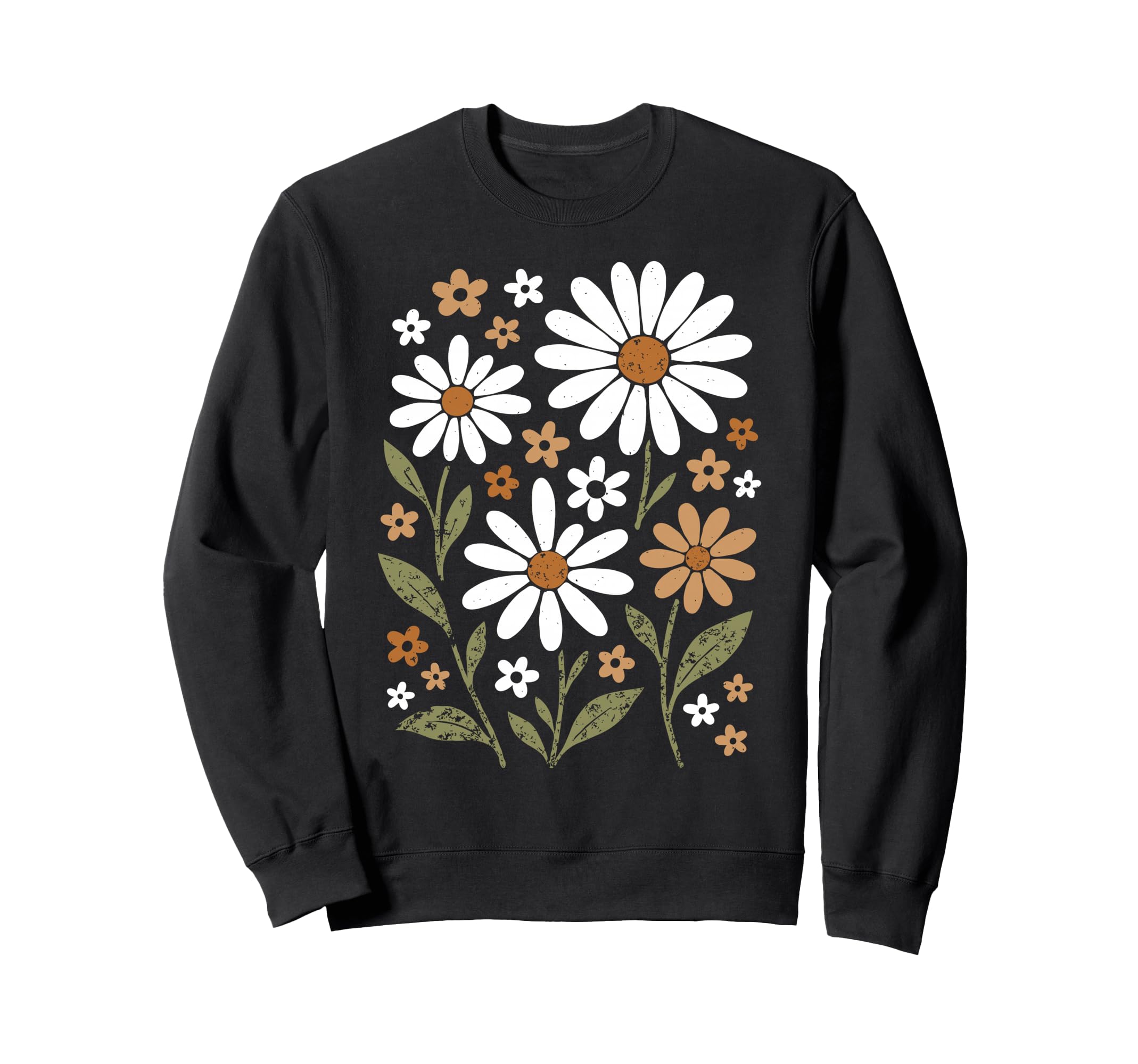 Wildflowers Flowers Pattern Summer Sweatshirt - Unique Graphic for Adults - T-Shirt, Sweatshirt, Hoodie