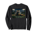 Funny Red Panda Ballfield Sweatshirt - Streetwear Style for Adults - T-Shirt, Sweatshirt, Hoodie