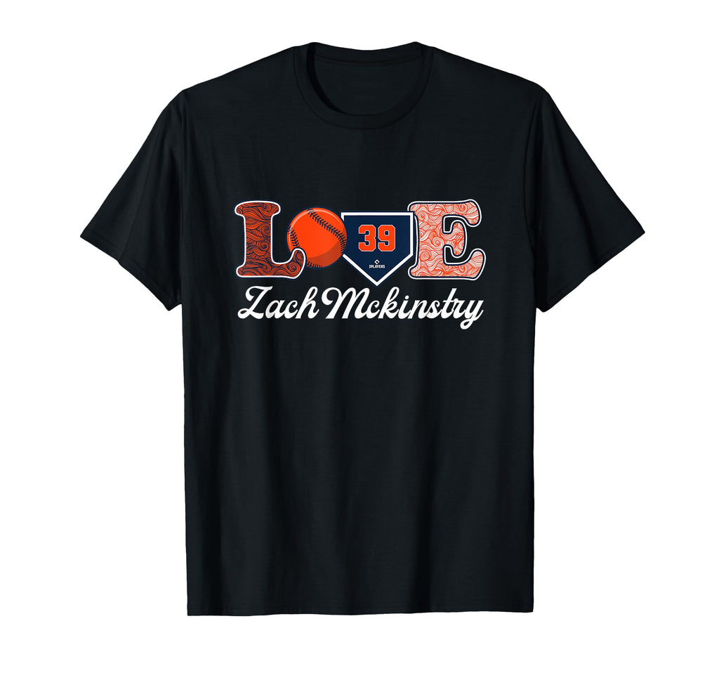 Love Zach Mckinstry Detroit Baseball T-Shirt - Casual Everyday Wear Unisex - T-Shirt, Sweatshirt, Hoodie
