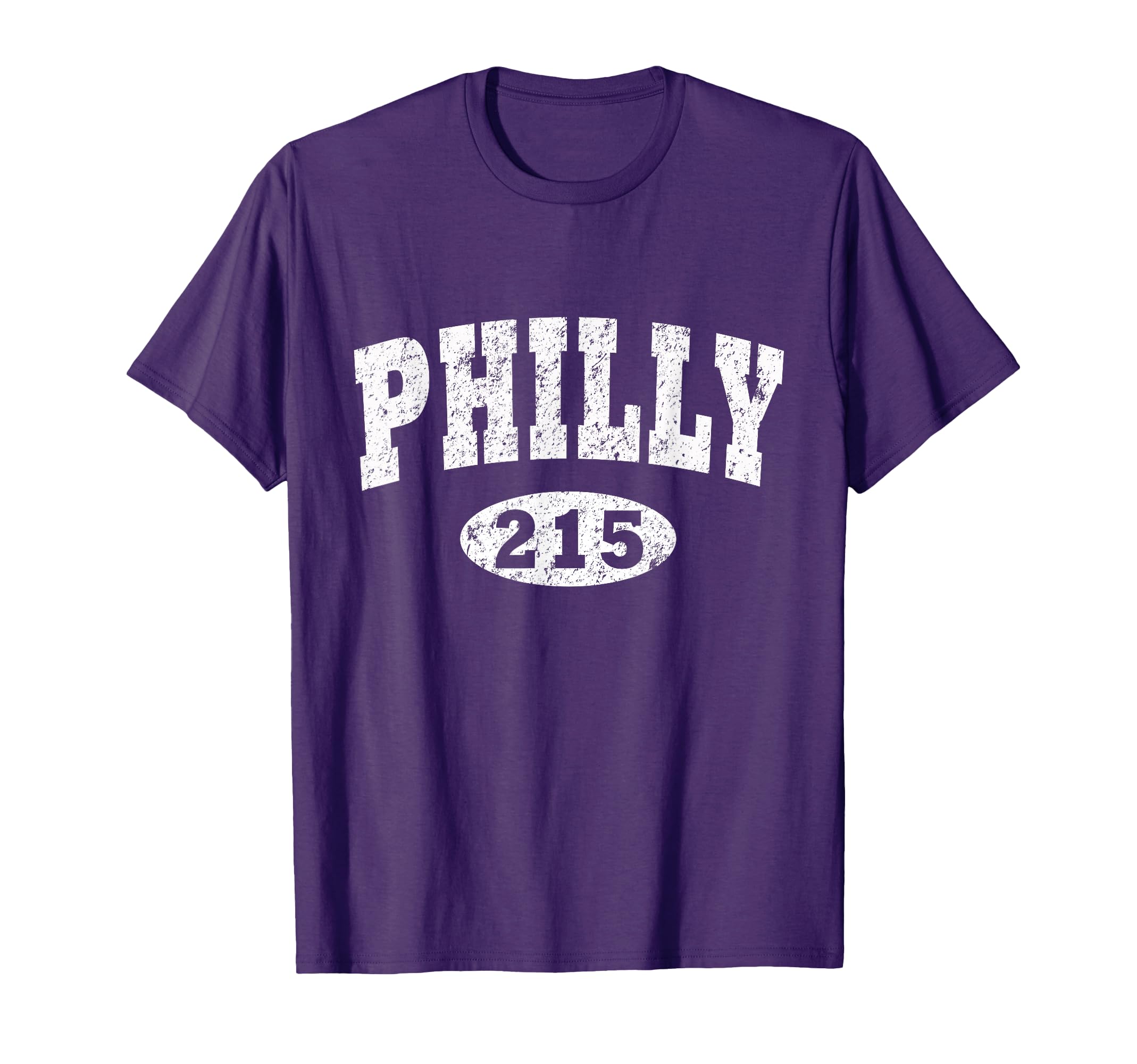 Philly 215 Reppin Philadelphia Distressed T-Shirt - Minimalist Print Unisex - T-Shirt, Sweatshirt, Hoodie