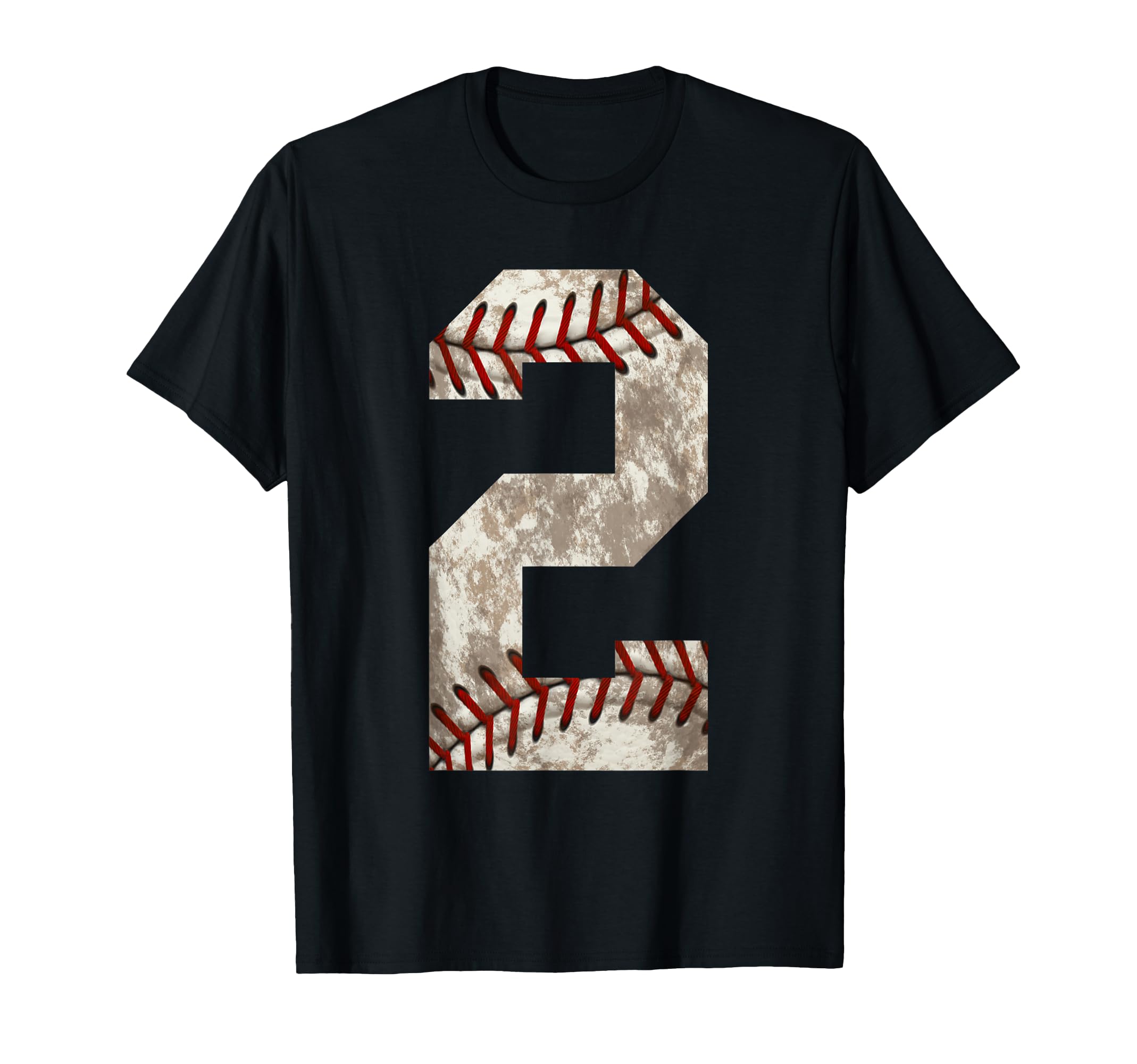 Baseball Team Player Jersey Number 2 T-Shirt - Minimalist Print Unisex - T-Shirt, Sweatshirt, Hoodie