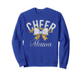 Cheer Mom Mother Bow Sweatshirt - Casual Everyday Wear for Adults - T-Shirt, Sweatshirt, Hoodie