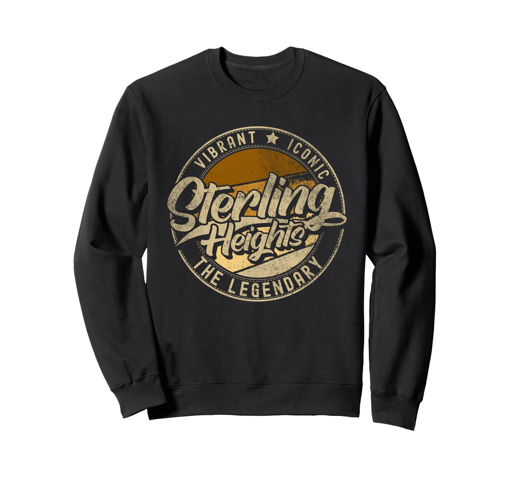 Sterling Heights Mi Michigan Sweatshirt - Custom Art Print for Adults - T-Shirt, Sweatshirt, Hoodie