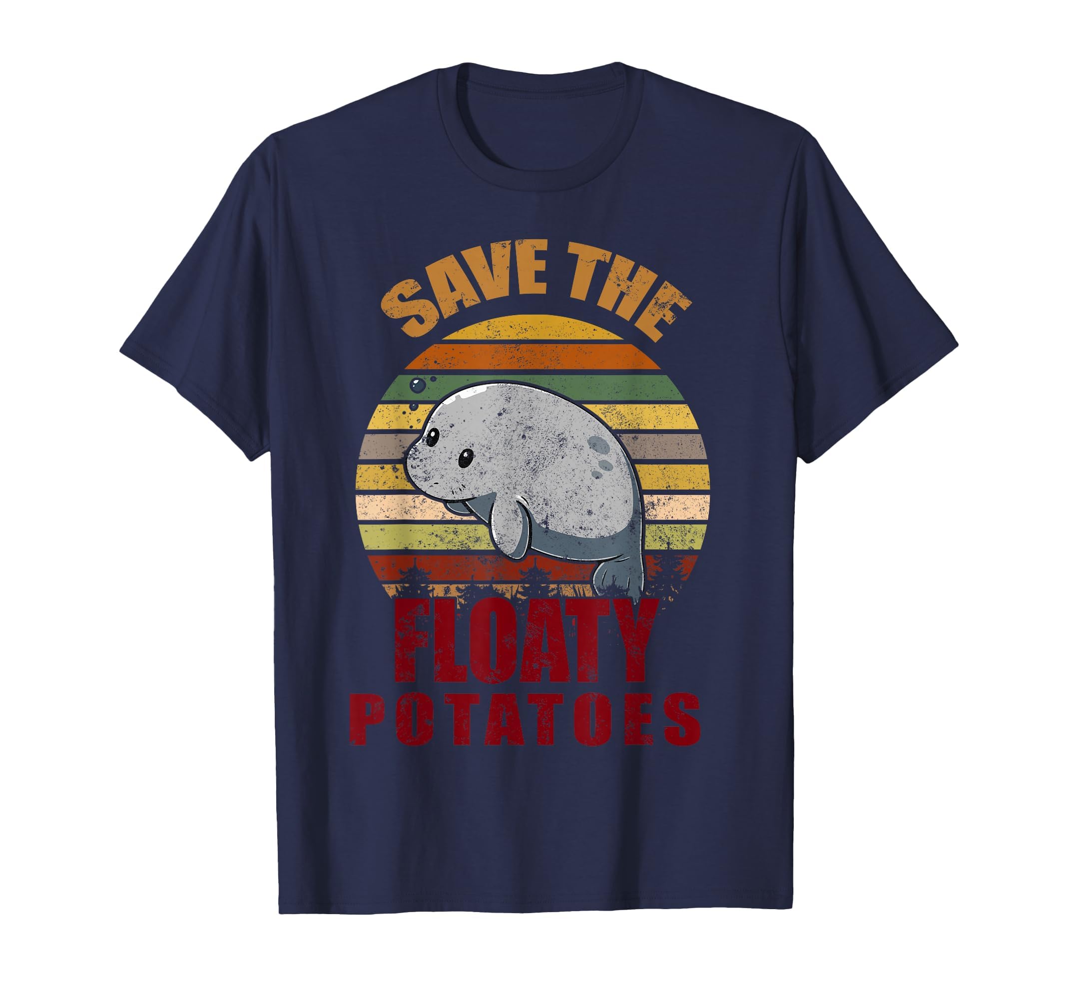 Save Floaty Potatoes Sunset T-Shirt - Novelty Apparel Men Women - T-Shirt, Sweatshirt, Hoodie