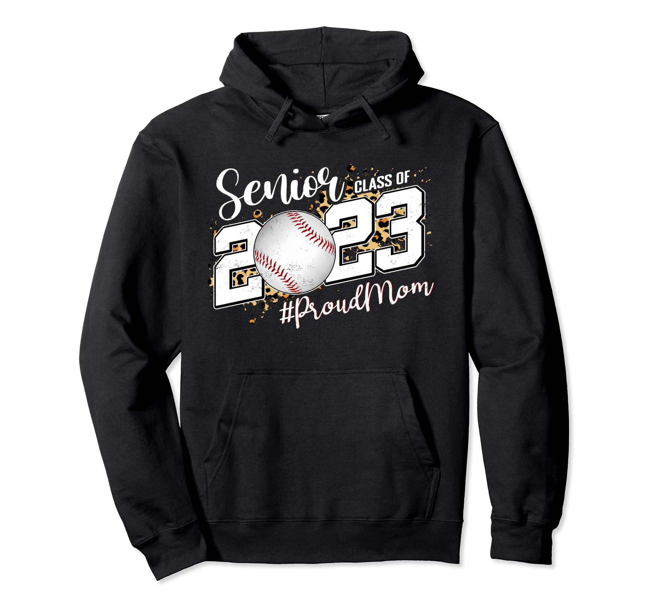Proud Mom 2023 Senior Graduate Hoodie - Minimalist Print for Adults - T-Shirt, Sweatshirt, Hoodie
