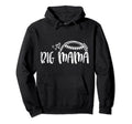 Baseball Softball Tball Big Mama Heart Hoodie - Aesthetic Graphic Unisex - T-Shirt, Sweatshirt, Hoodie
