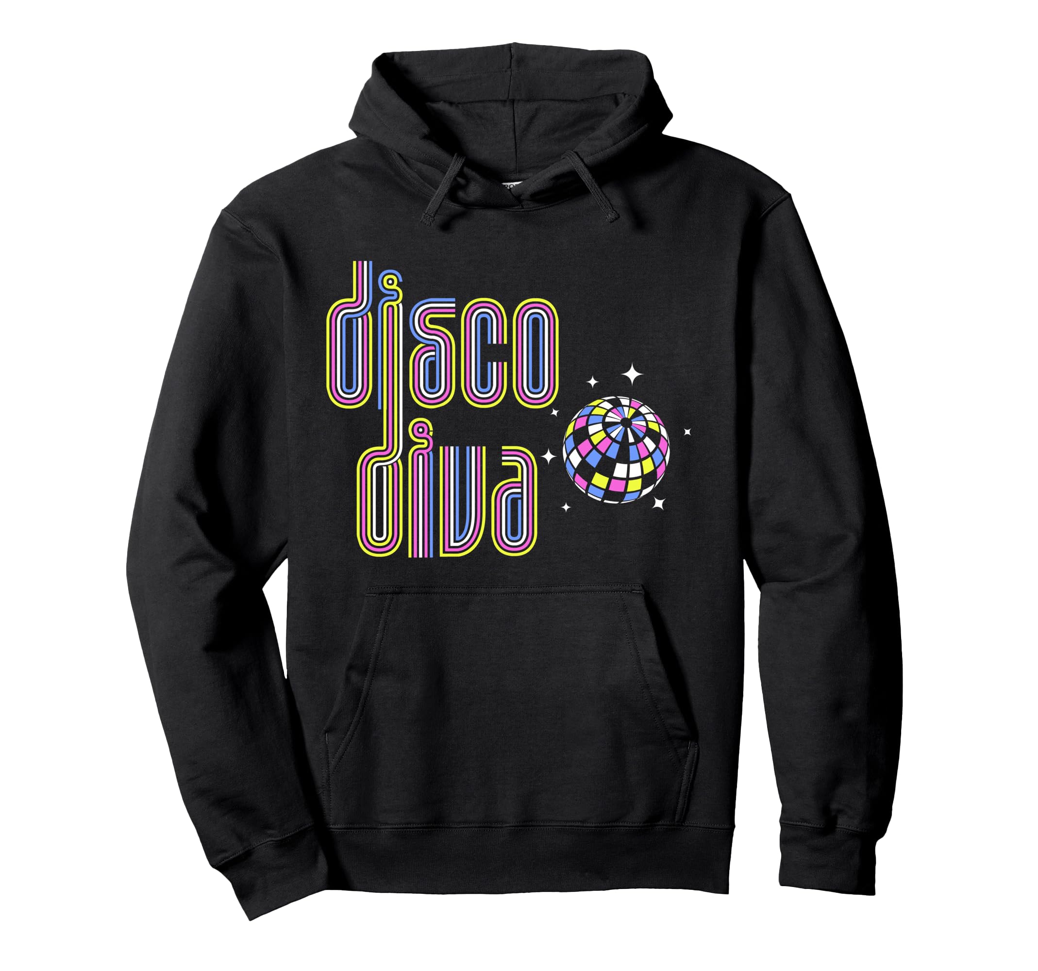 Disco Diva Gift 70S Gift D Hoodie - Novelty Apparel Men Women - T-Shirt, Sweatshirt, Hoodie