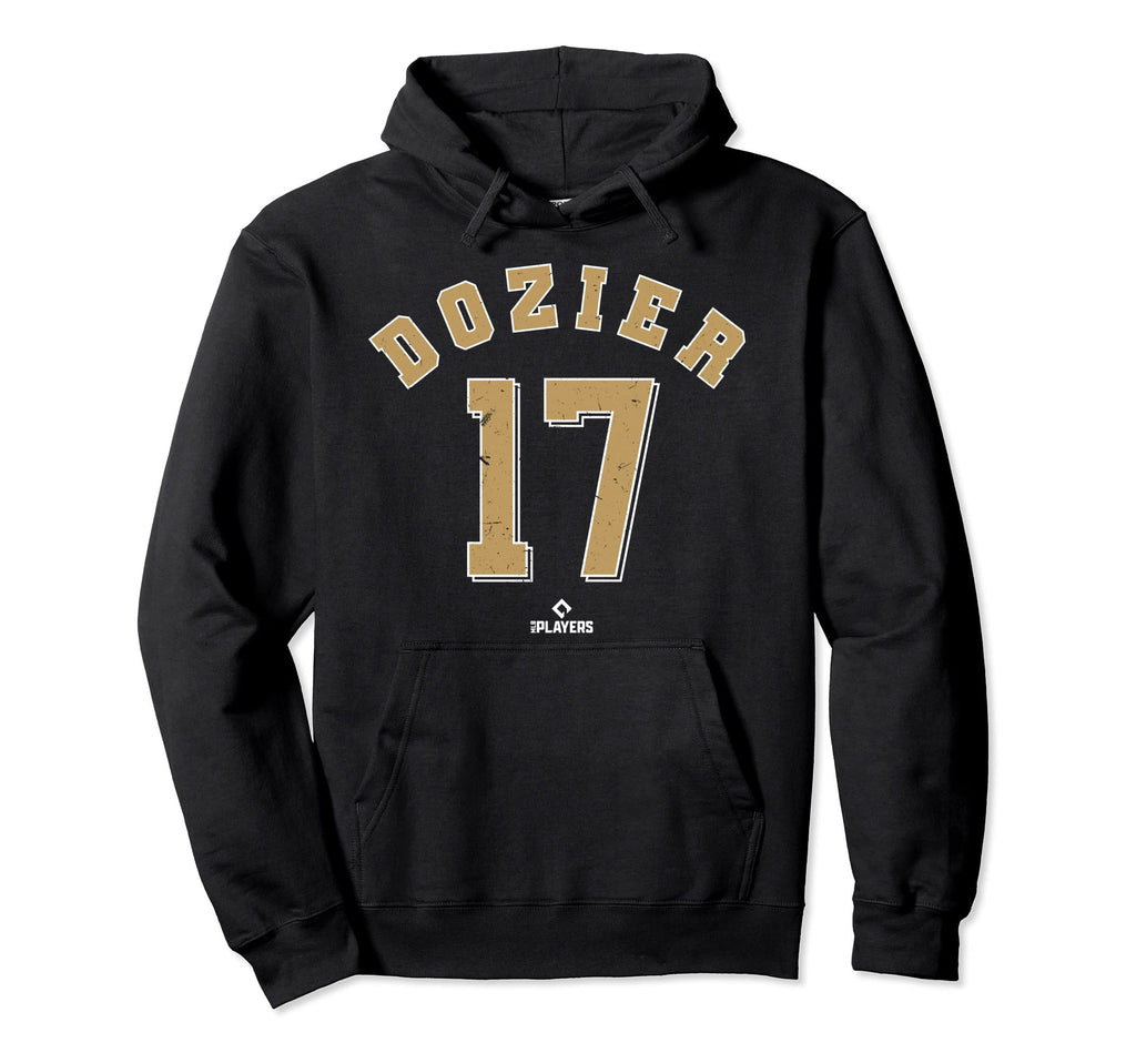 Hunter Dozier 17 Mlbpa Kansas City Mlb Hoodie - Graphic Print Men Women - T-Shirt, Sweatshirt, Hoodie