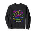Dark Nights Neon Lights Gothic Occult Sweatshirt - Streetwear Style Unisex - T-Shirt, Sweatshirt, Hoodie