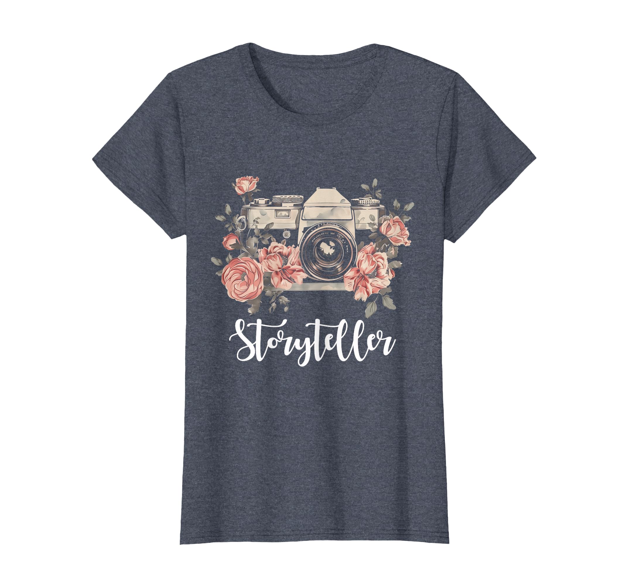 Photographer Storyteller Camera T-Shirt - Casual Everyday Wear for Adults - T-Shirt, Sweatshirt, Hoodie