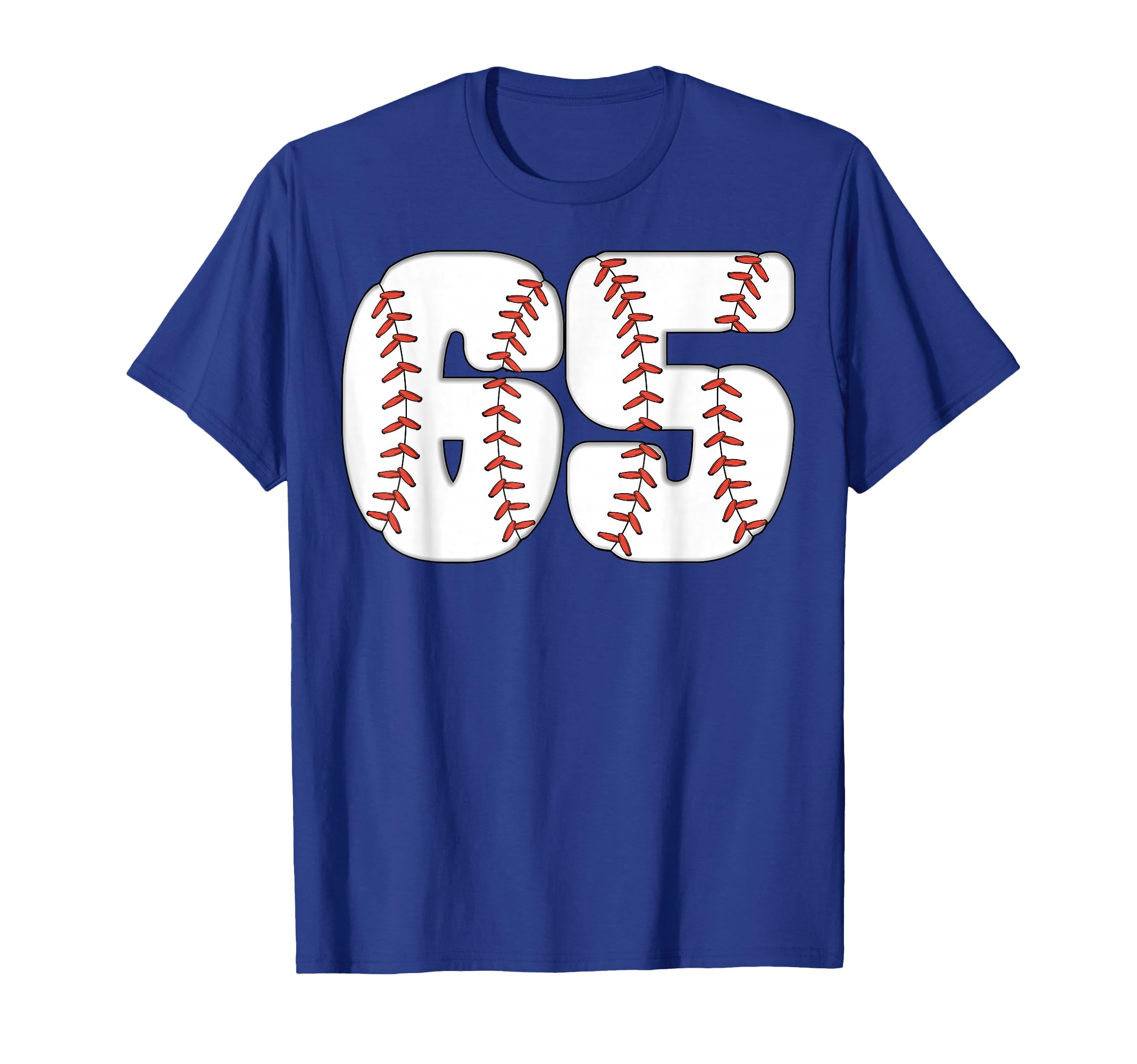 Baseball Number 65 Baseball Birthday T-Shirt - Streetwear Style for Adults - T-Shirt, Sweatshirt, Hoodie