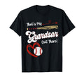 Thats My Grandson Out There Baseball T-Shirt - Trendy Graphic for Adults - T-Shirt, Sweatshirt, Hoodie