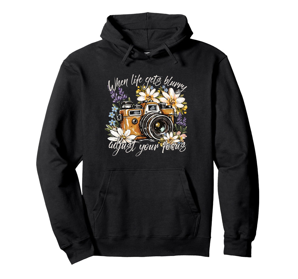 Spring Wildflowers When Life Gets Hoodie - Casual Everyday Wear for Adults - T-Shirt, Sweatshirt, Hoodie