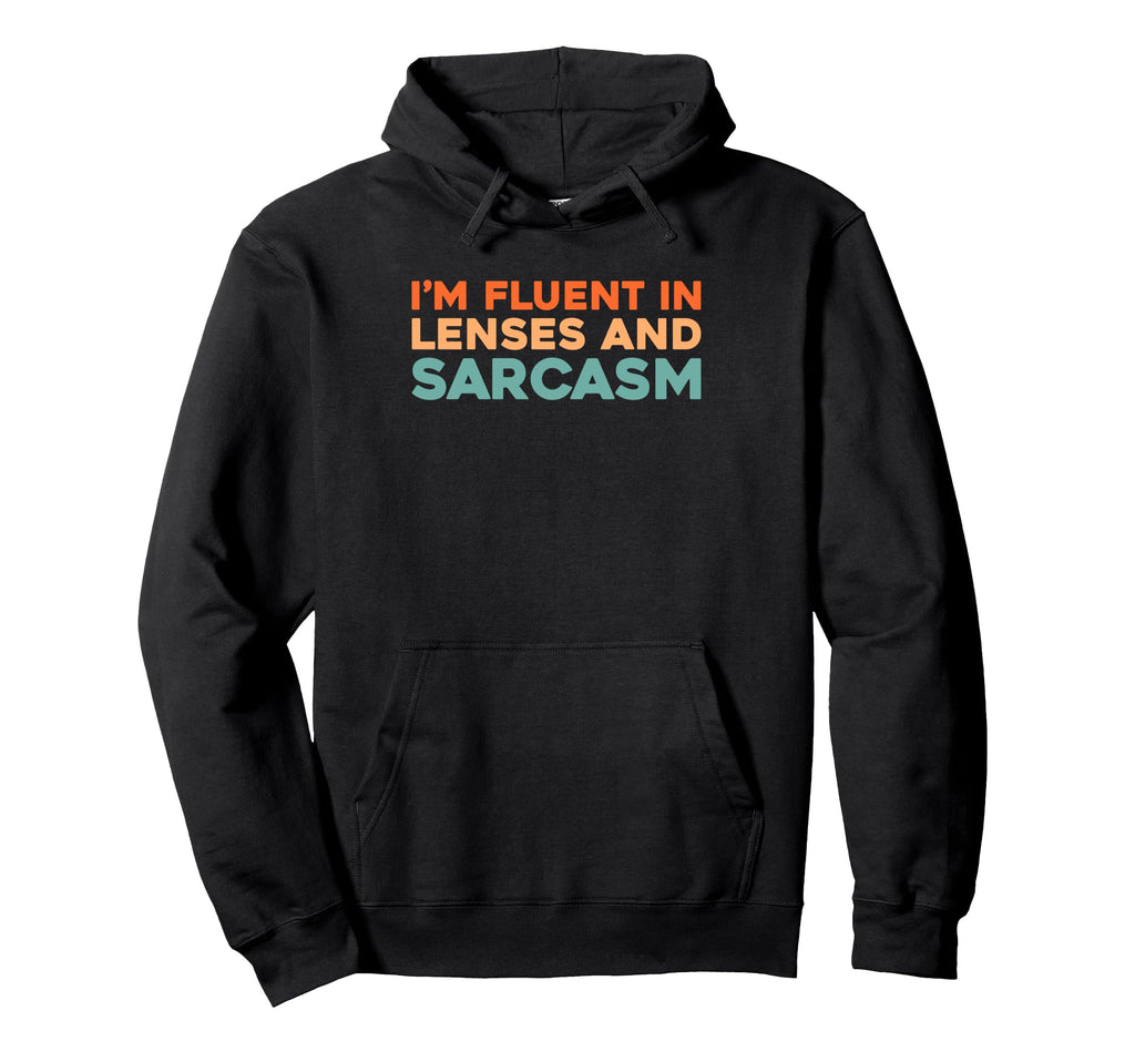 Photographer Camera Photography Hoodie - Minimalist Print Men Women - T-Shirt, Sweatshirt, Hoodie