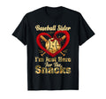 Baseball Sister Snacks Camo Heart T-Shirt - Casual Everyday Wear Men Women - T-Shirt, Sweatshirt, Hoodie