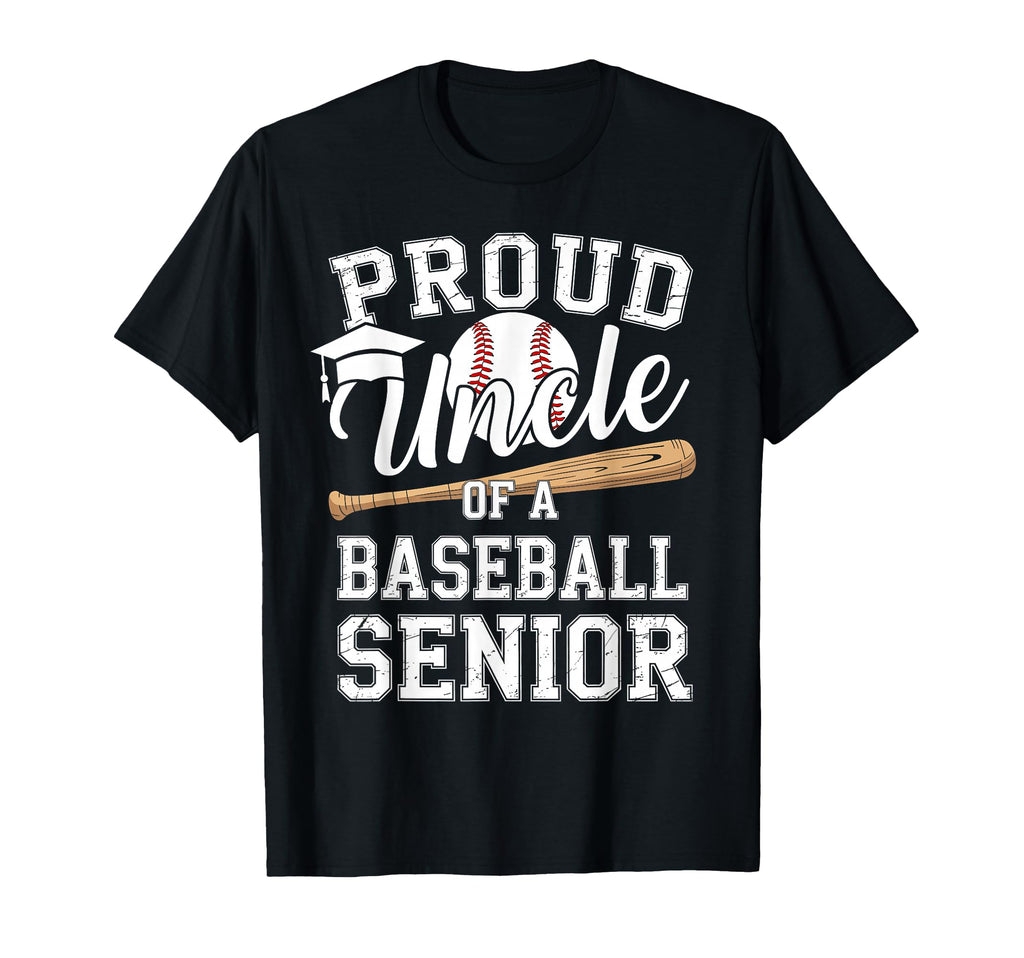 Proud Uncle 2026 Senior Baseball T-Shirt - Aesthetic Graphic Unisex - T-Shirt, Sweatshirt, Hoodie