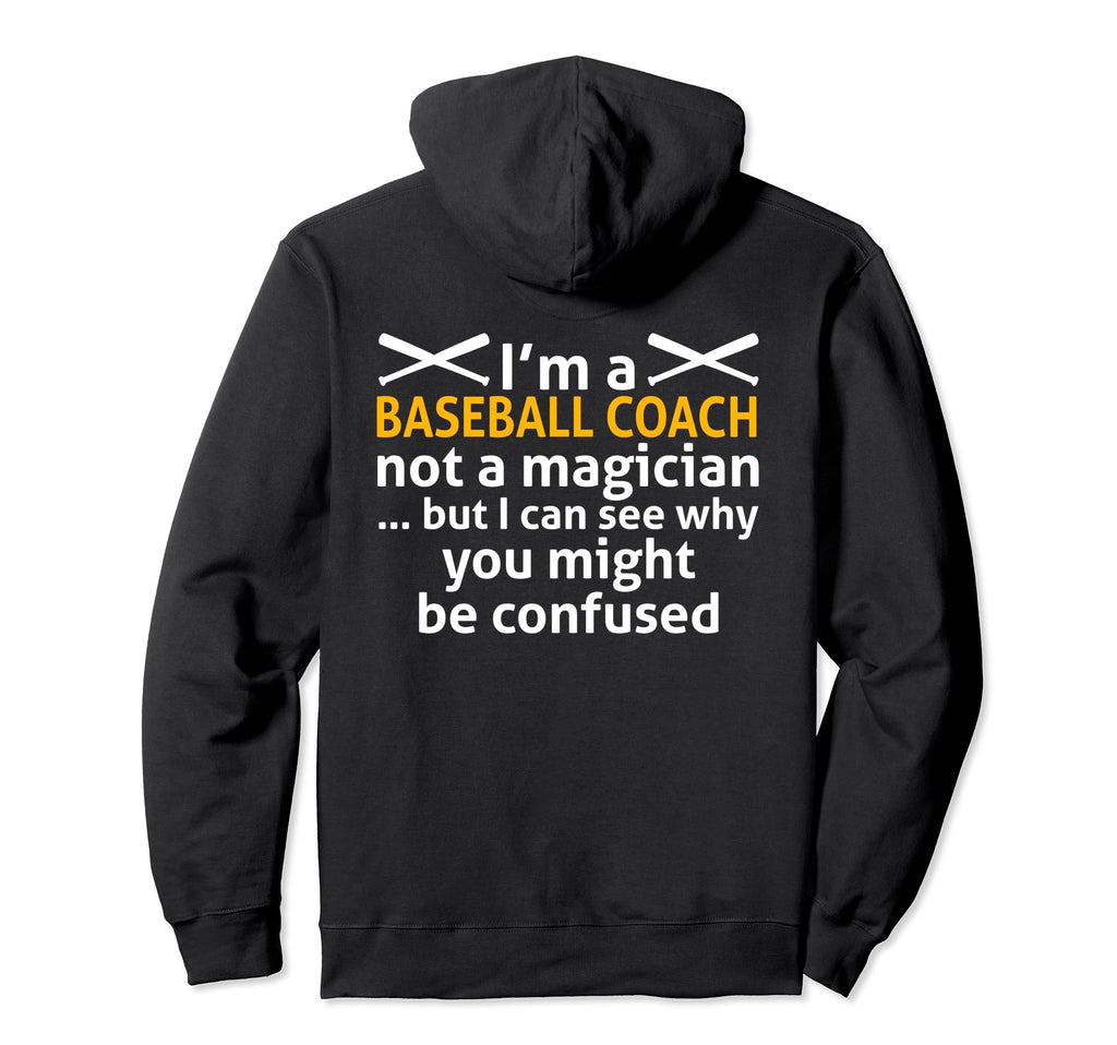 Baseball Coaching Trainer Training Hoodie - Unique Graphic for Adults - T-Shirt, Sweatshirt, Hoodie