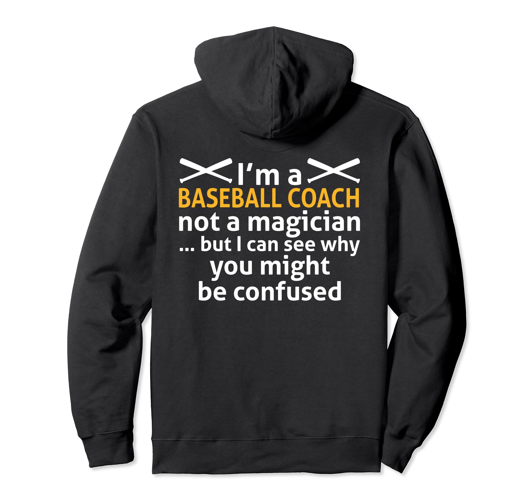 Baseball Coaching Trainer Training Hoodie - Unique Graphic for Adults - T-Shirt, Sweatshirt, Hoodie